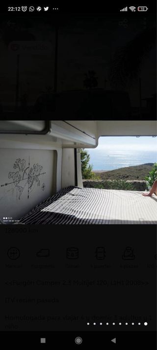 FIAT Ducato 2008 CAMPER