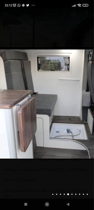 FIAT Ducato 2008 CAMPER