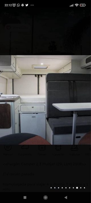FIAT Ducato 2008 CAMPER
