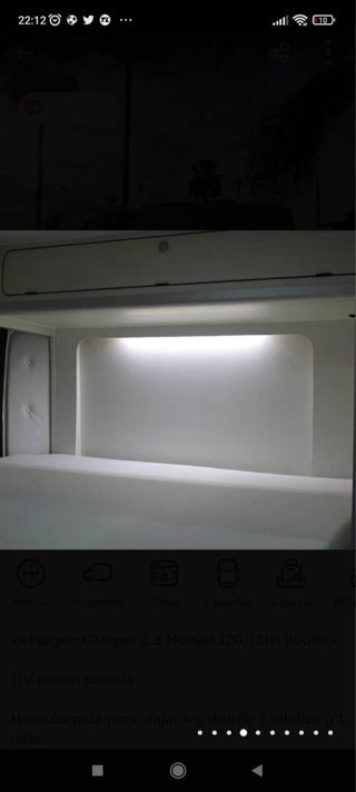 FIAT Ducato 2008 CAMPER