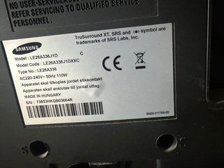 Pack 2 Tv Toshiba Regza 32  y  Samsung 32 pulgadas