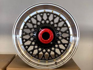 4 llantas GODO 006 8X17 5X100 5x114.3 ET30 black