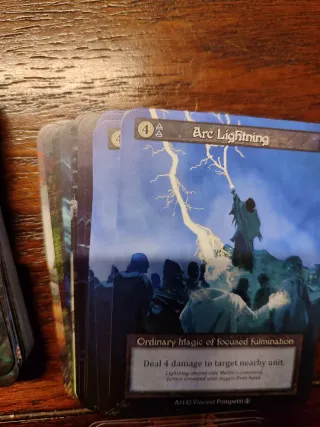 PlaySet completo cartas AL Sorcery Contested Realm