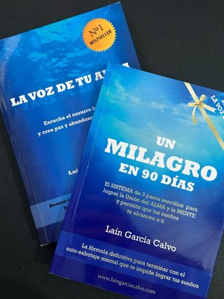 Pack 2 libros LAIN GARCIA CALVO, ¡SIN ESTRENAR!