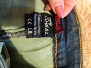 Pantalón Vaquero Moto Azul