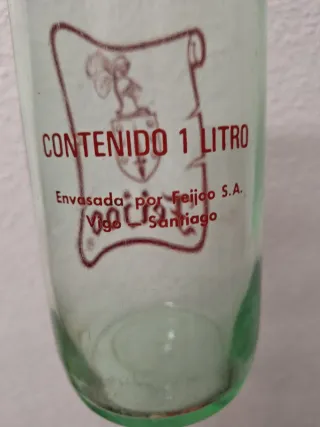 Botellas gaseosa antiguas.