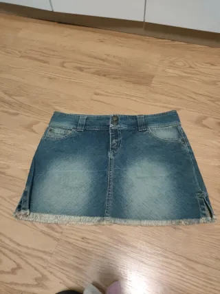 Falda vaquera chica Zara