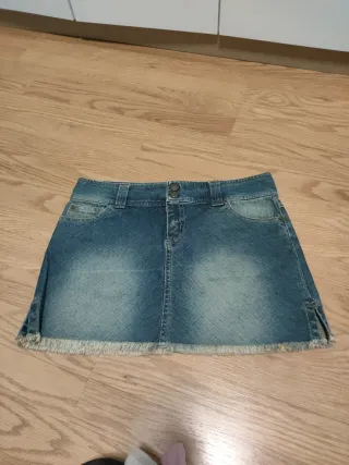 Falda vaquera chica Zara
