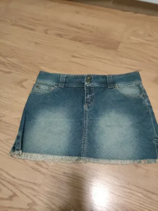 Falda vaquera chica Zara