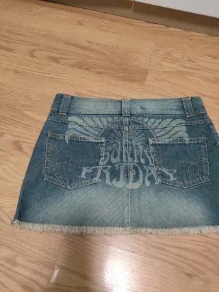 Falda vaquera chica Zara