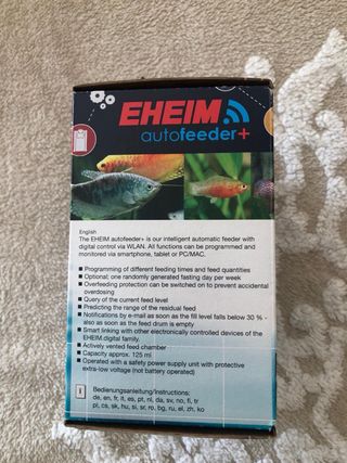 Alimentador automatico acuario