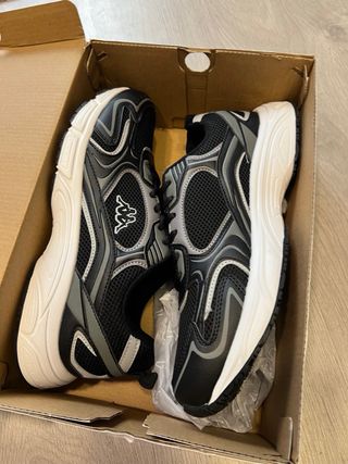 Zapatillas Kappa Talla 44 Negras y Grises