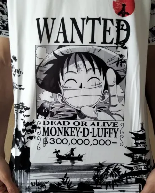 Camiseta Selección Japón Anime One Piece Luffy