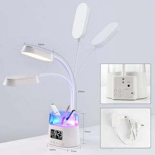 Lampada Orologio Portapenne Luce RGB dimmer