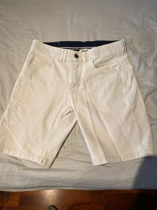 Pantalón easy wear, color hueso