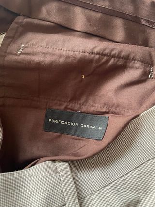 Traje Purificación García