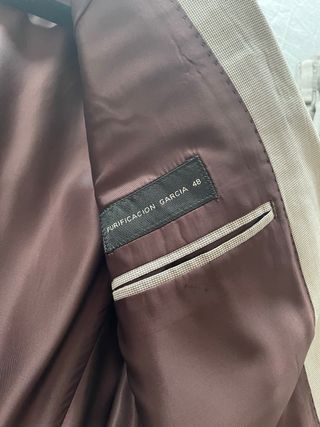 Traje Purificación García