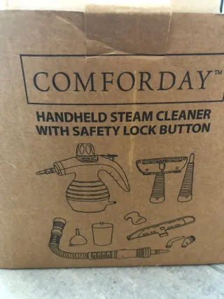 Limpiador a vapor amarillo