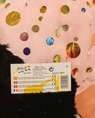 Peluche Flamenco Rosa Brillante