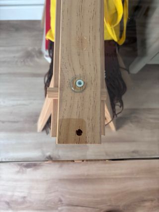 Tavolo in vetro per studio o ufficio