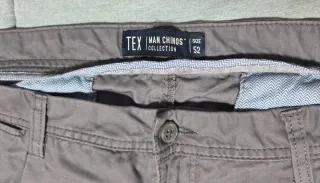 Pantalón de hombre chino gris