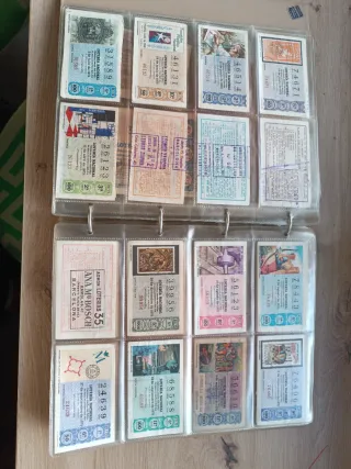 Billetes de loteria