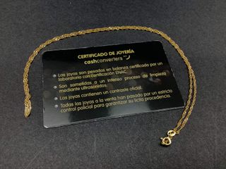 E687013-27 Gargantilla Oro 18K 20Cm