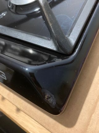 Piano cottura Smeg nero