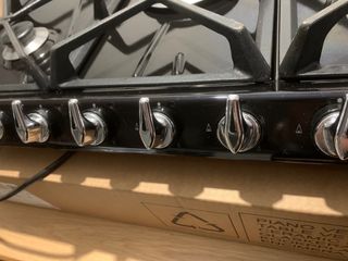 Piano cottura Smeg nero