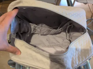 Bolsa carro bebe marca cambrass y dos muselinas