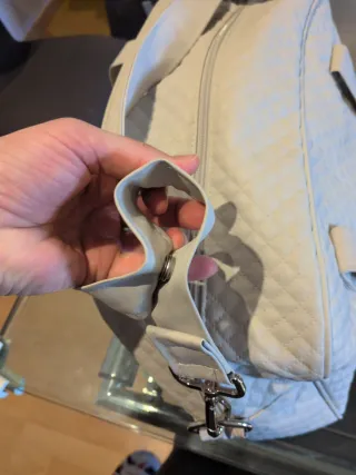 Bolsa carro bebe marca cambrass y dos muselinas