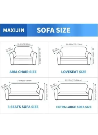 Funda Protectora súper elástica de 2 plazas Gris