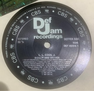 L. L. Cool J - Bad.LP vinilo  En perfecto estado
