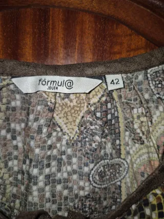 Blusa estampada mujer talla XL