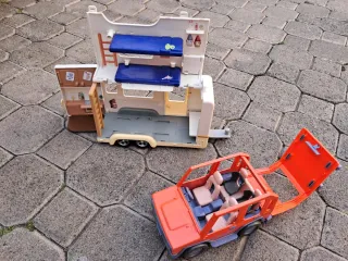 Caravana y Coche Bluey