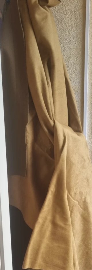 Tejido 1,80x1,45cm de ante sintético. Nuevo.