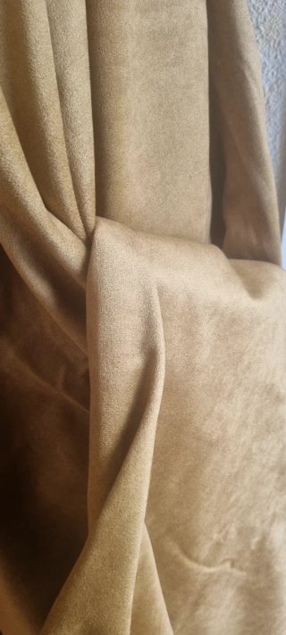 Tejido 1,80x1,45cm de ante sintético. Nuevo.