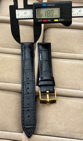 Correa Piel de Becerro para reloj Omega 18mm