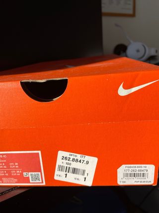 Zapatillas Nike Mercurial Fútbol Sala Rosa