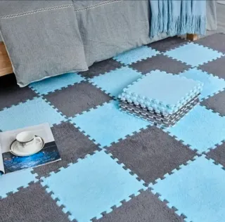 Confezione 16 Pezzi Tappeto Puzzle da Terra