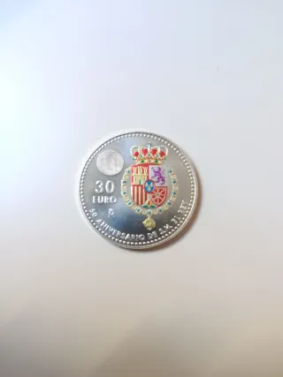 Moneda de plata de 30€