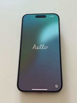 iPhone 15 Pro titanium natural