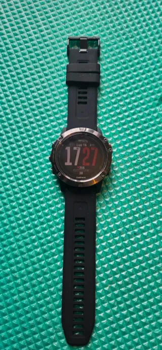 Garmin Fenix 5X Zafiro Negro/Plata