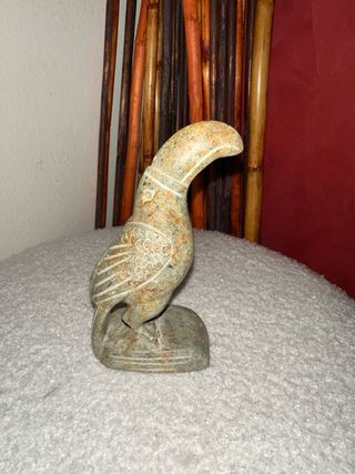 Statuina falco in pietra 13x6