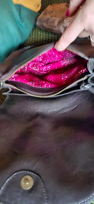 Bolso Desigual Marrón Multicolor