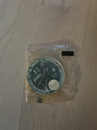 Moneda 12 Euros 2002 Presidencia Europea