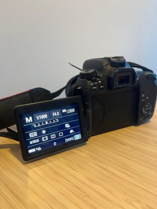 Cámara Canon EOS 77D + 2 Objetivos