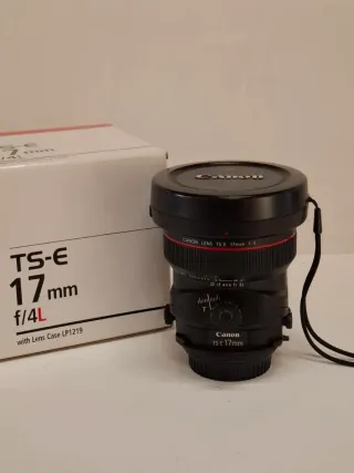 Canon TS-E 17mm f/4L Objetivo Descentrable