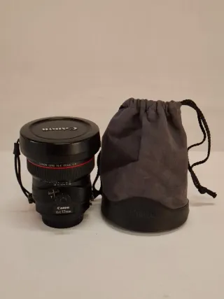 Canon TS-E 17mm f/4L Objetivo Descentrable