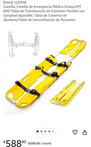 Camilla de Emergencia Médica Scoop,EMT